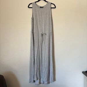 The Limited Women’s Heather Light Stone Signature Midi Dress, Size L NWT